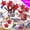 Red, variant on Lilgiuy 2Pcs 4th of July Decorative Star Rattan Decoration, 2.36in Solid Color Rattan Star for Independence Day Memorial Day Home Decor Craft Vase Bowl Filler Table Party Supplies, Purple