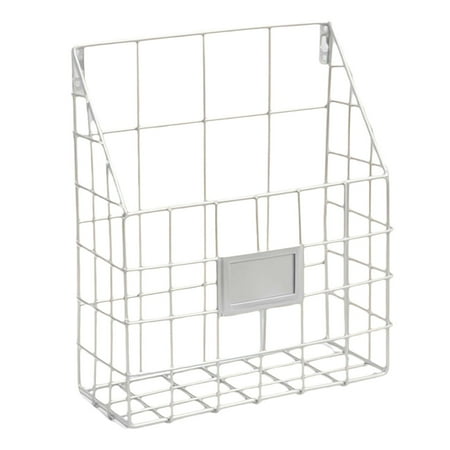 UPC 075687978690 - Piwvid Wall Mounted Metal Magazine Rack Mesh File ...