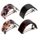 thumbnail image 1 of BRIGHTFUFU 4Pcs Clips de primavera elegantes para el cabello Pinzas para el cabello de moda Clips de semicírculo Soporte para cola de caballo Mixto, 1 of 1