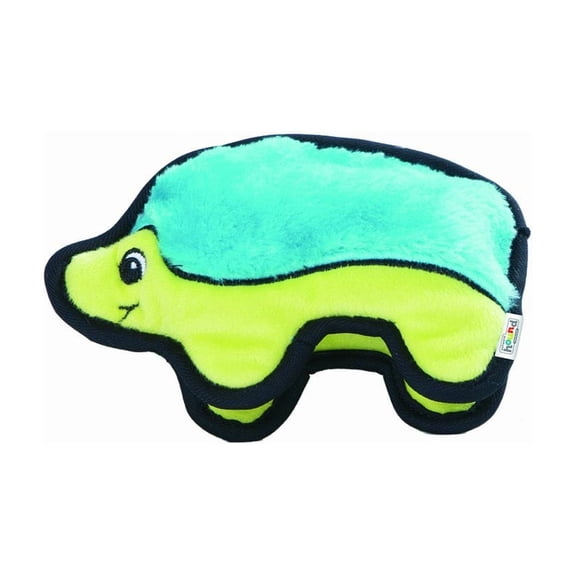 Outward Hound Invincibles Minis Hedgehog Dog Toy, Turquoise, XS