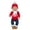 A, variant on SIYTUAU Doll Christmas Costume Set 18 Inch Santa Outfit For 43Cm Doll With Hat Clothes Fabric Material Red White Color Xmas Decor Diy Clothing Color A 18X17X3Cm A