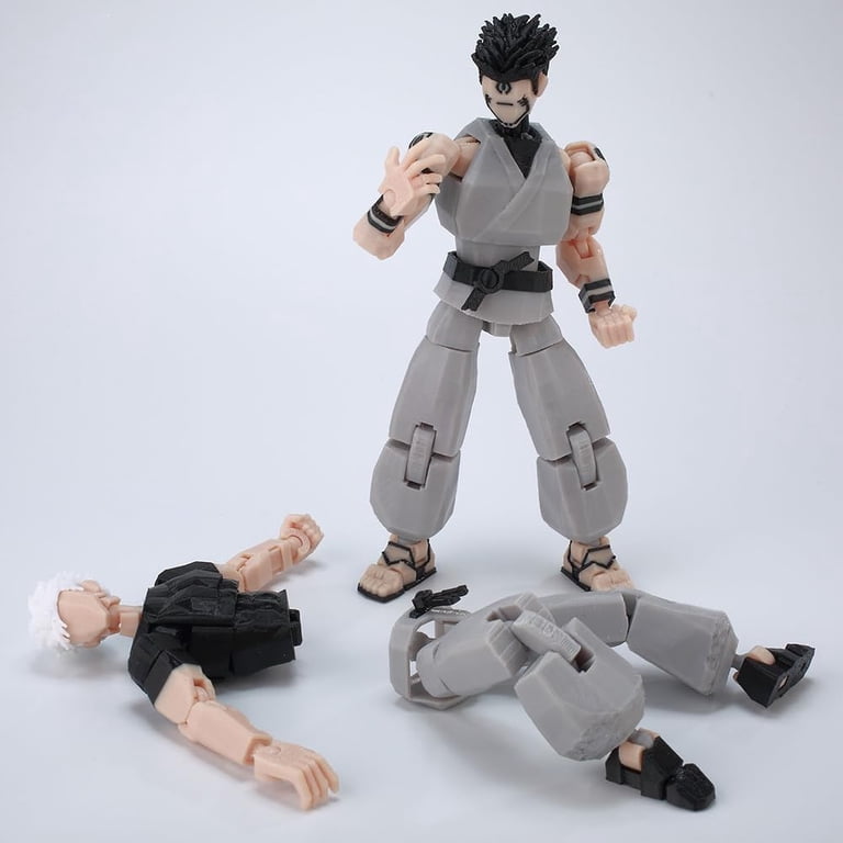 JJK Figures 3D Printed Action Figures Movable Joints Anime Figure