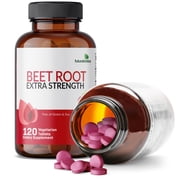 Futurebiotics Beet Root Extra Strength Heart, Circulation & Stamina Support - Non-GMO, 120 Tablets