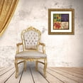 thumbnail image 3 of Marrott, Stephanie 12x12 Gold Ornate Wood Framed with Double Matting Museum Art Print Titled - Holiday Patch I, 3 of 4