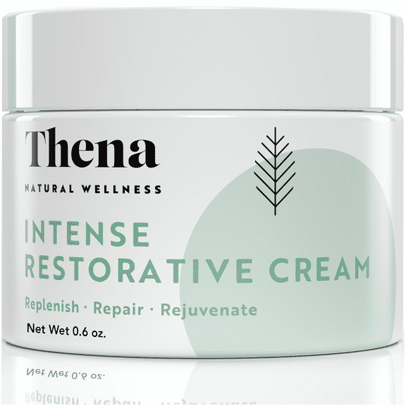 Thena Natural Wellness Intense Restorative Moisturizer for Dry Sensitive Skin Travel Size 0.6 oz