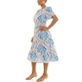 thumbnail image 4 of Split Neck Tiered Maxi Dress, 4 of 7