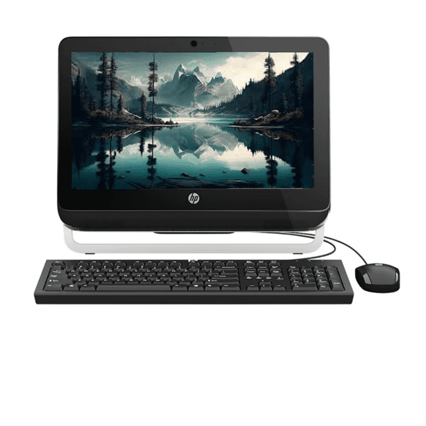 All In One Hp 1105, AMD-E1, 4gb de ram, 256gb ssd , REACONDICIONADO.