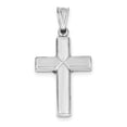 thumbnail image 2 of Sterling Silver Hollow Latin Crucifix Pendant Charm, 2 of 4