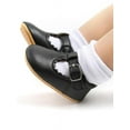 thumbnail image 6 of Baby Boy Girl Shoes Non Slip Soft Sole PU Leather Infant Toddler Mary Jane Flats First Walker Crib Dress Oxford Shoes, 6 of 7