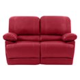 thumbnail image 1 of CorLivingPlush Power Reclining Bonded Leather Loveseat with USB Port, 1 of 9