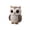 1D- 1PC Owl, variant on Fuebueo DIY Fox Beading Craft Kits 3D Bead Art Making Set for Age 5 6 7 8 9 10 11, Mini Seed Bead Animal Jewelry Crafting Supplies Kit for Teens Adults Gift
