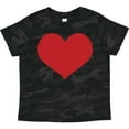 thumbnail image 3 of Inktastic Red Heart Valentine Boys or Girls Toddler T-Shirt, 3 of 5