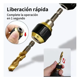 thumbnail image 3 of "Adaptador De Broca De Cambio Rápido De 6 Piezas Belug, Negro", 3 of 5