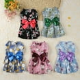 thumbnail image 3 of Saient Summer Dog Small Floral Princess Dress Dog Dress For Dogs Skirt Summer Princess Dog Wedding Dresses York Clothes For Dogs Pet Dress, 3 of 6