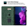 thumbnail image 2 of GSFY Case for Lenovo Tab P11 Plus 2021 (TB-J616F/J616X), PU Leather Smart Shell Flip Stand Cover with Auto Sleep/Wake for Lenovo Tab P11 Plus 2021/ Tab P11 2020 (TB-J606F/J606X) 11 inch, Green Tree, 2 of 7