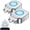 2PCS, variant on Ai Smart Auto Cut Adapter, Full Battery Auto Disconnect, 140w Fast Charging Station with Protective Memory Silicone Padding, Battery Protection Adapter Compatible (1PC)