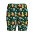 thumbnail image 3 of Picia Colorful Elephants Pajama Shorts for Men, Men's Pajama Bottoms, Sleepwear,Short Pajama Pants-X-Large, 3 of 9