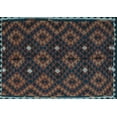thumbnail image 1 of Ahgly Company Machine Washable Indoor Rectangle Oriental Light Blue Traditional Area Rugs, 8' x 12', 1 of 4