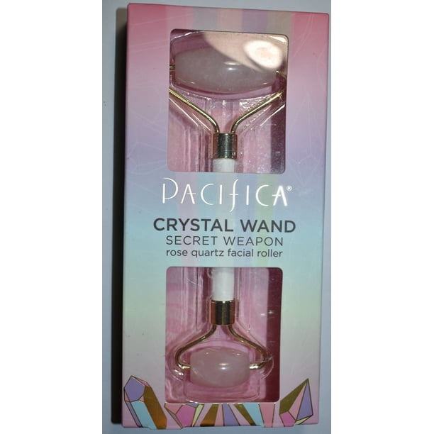 Pacifica Crystal Wand Secret Weapon Rose Quartz Facial Roller Walmart