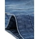 thumbnail image 5 of Chaleco de mezclilla sin mangas Agnes Orinda Plus Size para mujeres, chaqueta de jeans con cierre y botones, talla 3X, azul mezclilla, 5 of 6