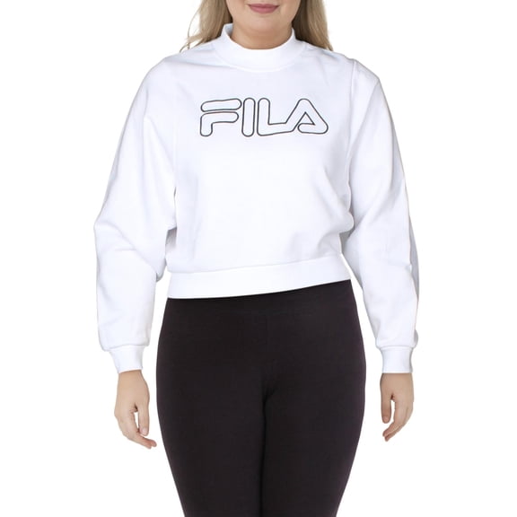 Fila Hanami Womens Active Sweaters Size Xl, Color: White/Black