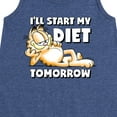 thumbnail image 3 of Garfield - Start My Diet Tomorrow - Toddler & Youth Girls A-line Dress, 3 of 5