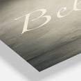 thumbnail image 2 of Designart 'Believe Shadow III' Oversized Cottage Wall Clock, 2 of 3