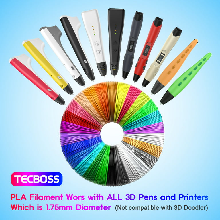 100m Color 3D Pen Filament Refills PLA 1.75mm Printing Pencil No