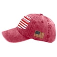 thumbnail image 4 of GrmtClth 250th Anniversary Usa Hat Patriotic Caps 1776-2026 Commemorative Baseball Hat Honoring Veterans Gift Tribute Washed Hat Unisex Adult Red One Size, 4 of 5