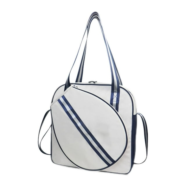 Almencla Tennis Bag Adjustable Shoulder Strap Storage Bag Women Men Tennis Racket Bag