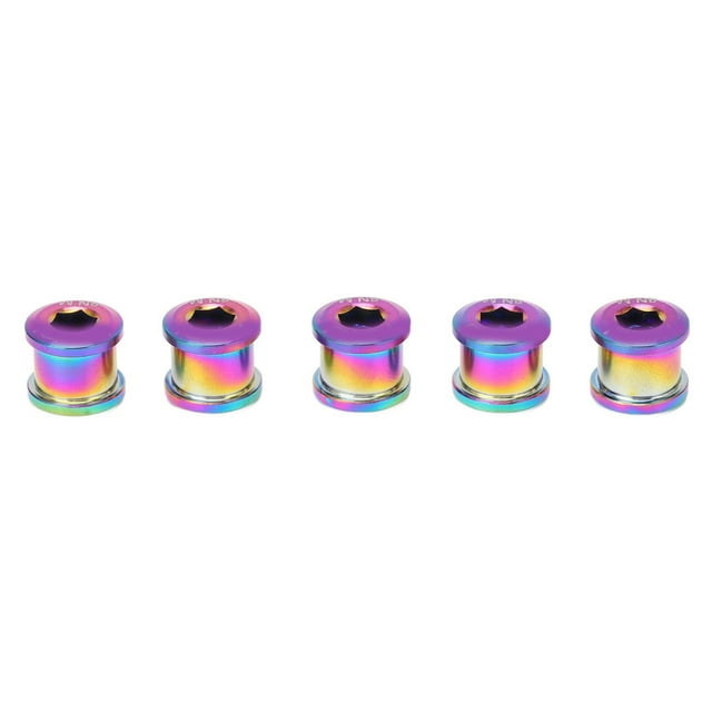 Cycling Chainring Wheel , Alloy Rust Protection Single Chainring For Small Wheel Bike Colorful
