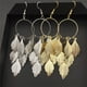 thumbnail image 5 of Jumpingount 1 par de pendientes para mujer, elegante, bohemio, estilo fresco, elegante, hoja, aro, pendiente, accesorio de moda para el día de San Type2 NO2 Jumpingount CBP372203, 5 of 6