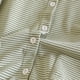 thumbnail image 5 of Ropa interior térmica para mujer, pijama de invierno de terciopelo a rayas con cuello en V, manga larga y bolsillo para el hogar, top de poliéster para mujer, 5 of 9