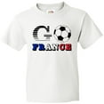 thumbnail image 3 of Inktastic Go, France- Soccer, Football Youth T-Shirt, 3 of 5
