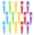 thumbnail image 1 of 15 Pcs Instruments de Musique Colorés Kazoo en Plastique pour Fêtes Instruments Légers Accompagnement Flûte Kazoo, 1 of 5