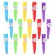 thumbnail image 1 of GAXIRE 15 Kazoos de plástico de colores para principiantes, Kazoos de alto rendimiento, instrumentos musicales para juegos y fiestas., 1 of 5