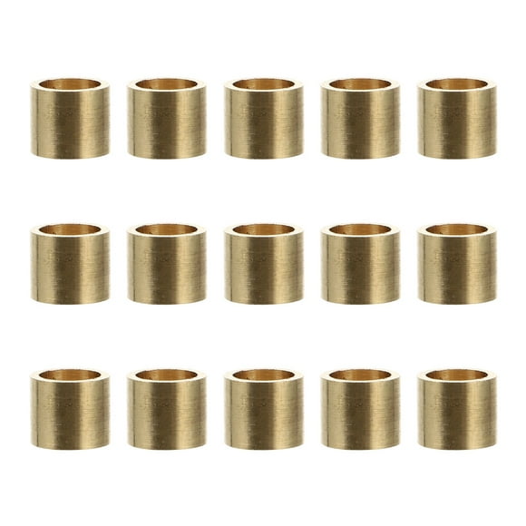 MasteelfCA 15pcs Professional Billiard Cues Ferrules Copper Snooker Cue Hoops Billiard Accessories