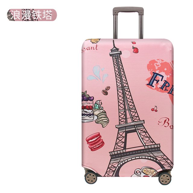 Wholesale spot thickened elastic case luggage case protective cover pull rod suitcase jacket dust cover