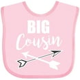 thumbnail image 3 of Inktastic Big Cousin with Arrows Boys or Girls Baby Bib, 3 of 4
