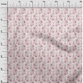 thumbnail image 3 of oneOone Viscose Jersey White Fabric Watercolor Floral Sewing Fabric By The Yard Printed Diy Clothing Sewing Supplies 60 Inch Wide-aD, 3 of 5