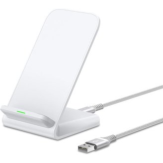 Fast Wireless Charger Stand For Google Pixel 10, 9, 8, 7, 6, 5 Series - 15W Max, Desk Charging Dock Station