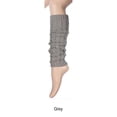thumbnail image 3 of Sonducket Calentadores de pierna de ganchillo de punto de invierno de moda para mujeres calentadores de rodilla de tobillo suaves y elásticos Accesorios de disfraces gris claro, 3 of 6