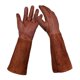 thumbnail image 5 of Guantes de soldadura mitones guantes de trabajo de cuero de PU multiusos para hombres guantes de protección guantes de horno para taller jardín SG, 5 of 8