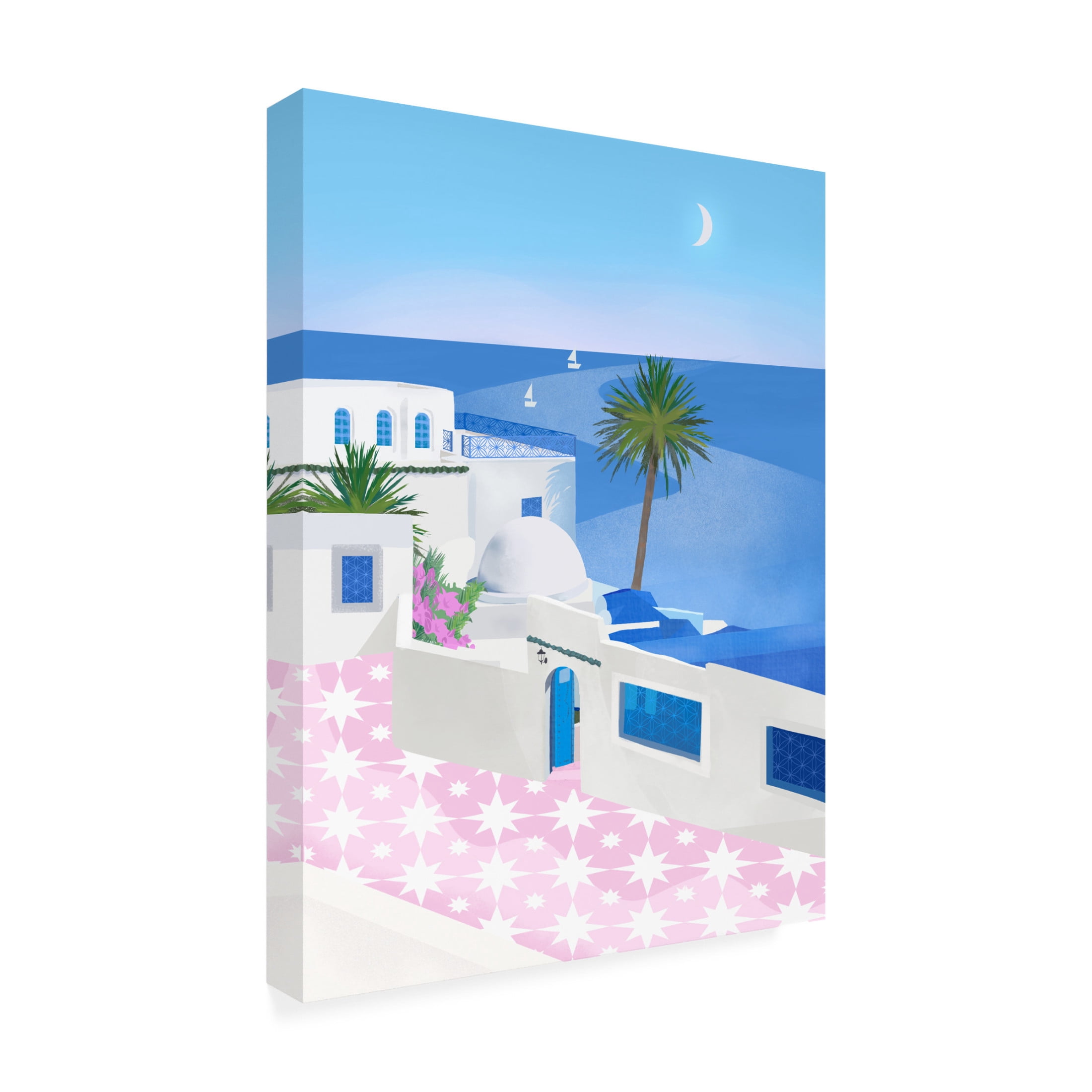 Trademark Fine Art Petra Lizde Tunis Canvas Wall Art