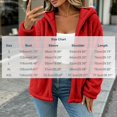 thumbnail image 3 of Ghalytn Women's Fleece Jacket Hooded Zip Up Fuzzy Coat with Pockets for Fall and Winter, 3 of 8
