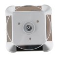 thumbnail image 3 of yingyy Solar Powered Rotary Display Stand Turn Table Changing Color Lights Silver 90mm, 3 of 6