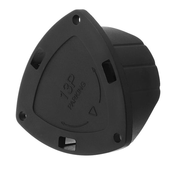 unbranded CD Foot Grinder Charging Plug Cover 5.30X5.20X2.40CM Black