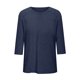 thumbnail image 5 of Karight Tunic Tops for Women Loose Fit Dressy Round Neck Pleated 3/4 Length Sleeve Spring Tops, 5 of 6