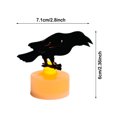 thumbnail image 2 of Electronic Candle Lights Festival LED Halloween Wind Lights Decorative Injection Candles Night Lights Halloween Style Desktop Scenery 7 Candle Winding Candle Book Scented Candle Winter Candle Set, 2 of 3