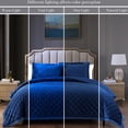 thumbnail image 6 of Bebejan 3 Piece Velvet Comforter Set, Queen ,Cozy Comfort, 6 of 8